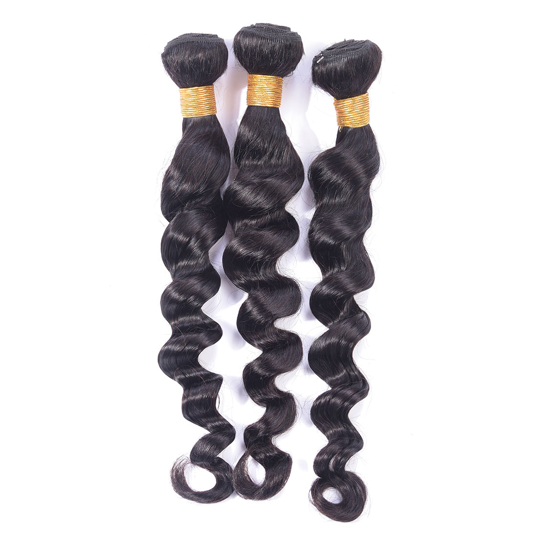 Ms Aloe Hair Indian Loose Deep Wave Bundles 10A Virgin Hair 4 Bundle Deals Wet and Wavy Human Hair Extensions Natural Color Can Be Dyed Thick 11 Loose Deep Wave Human-Hair Weave Sale