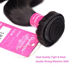 Ms Aloe 10A Grade 3 Bundles Body Wave for Black Hair thick Cheap Brazilian Virgin Remy Human Hair Weave Bundle Deals 19 body wave human hair 2