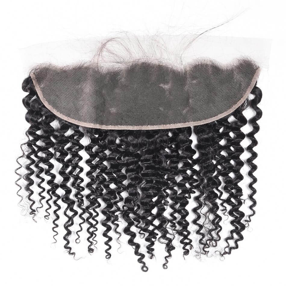 Ms Aloe Hair 10A Indian Human Hair Curly 4 Bundles Deals with Front Curly Wave Ear To Ear lace Front With Baby Hair Cheap Human Hair Bundles For Women 12 curly weave lace frontal 1