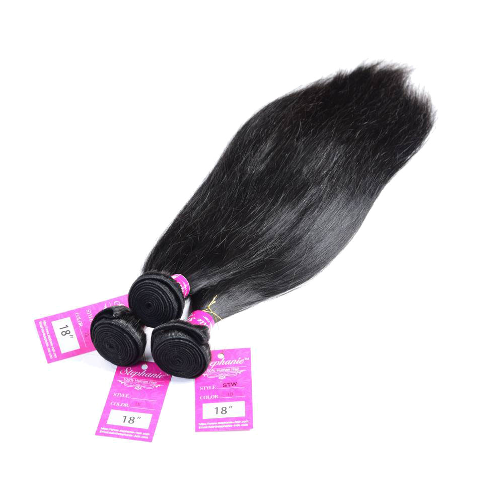 Ms Aloe Hair 10A Grade 3 Bundles Slik Straight Hair Bundles Cheap Long Peruvian Virgin Human Hair Weave Deals 10 Straight Human Hair Weave 3