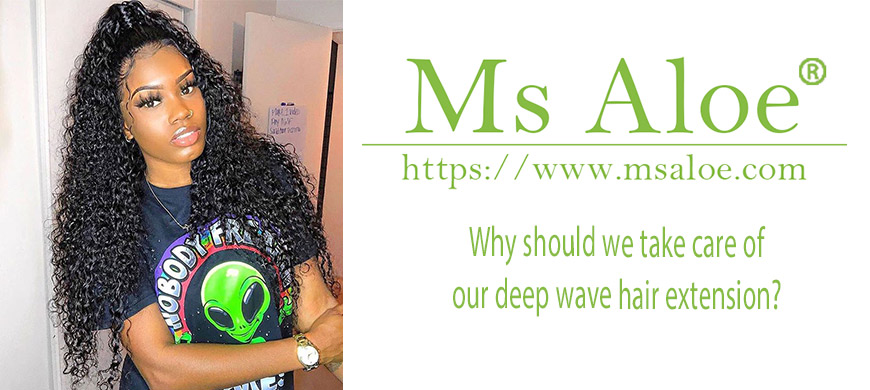 deep wave hair extension