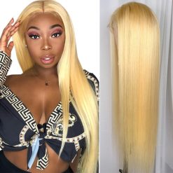 613 Wigs Straight Human Hair Wigs Long Wigs Blonde 13x4 Lace Front Wigs 9 Blonde Straight Hair 13x6 Lace Front Wigs