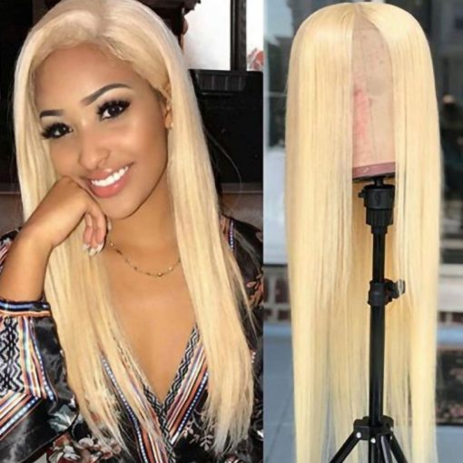 Blonde Straight Hair 13x6 Lace Front Wigs