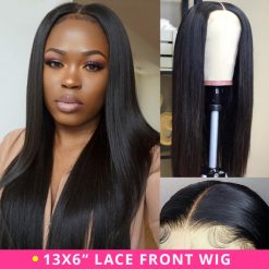 straight hair 13x6 Lace Front Wig