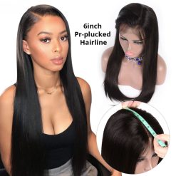 straight hair 13x6 Lace Front Wig