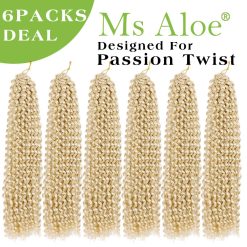 Passion Twist Hair Blonde Water Wave