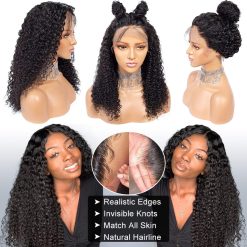Curly 4x4 Lace Closure Wigs