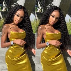 Curly 4x4 Lace Closure Wigs