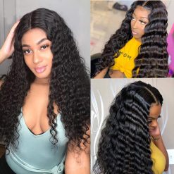 Deep Wave 4x4 Lace Closure Wig