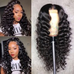 Loose Deep Wave 4x4 Lace Closure Wig