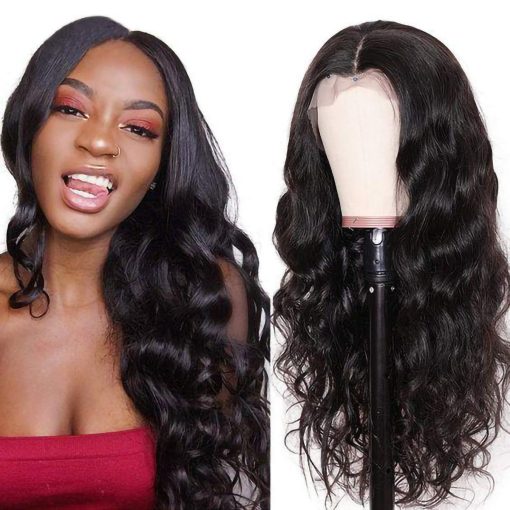 Body Wave 5x5 Lace Closure Human Hair Wigs