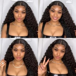 Deep Wave 5x5 Lace Closure Wigs 3