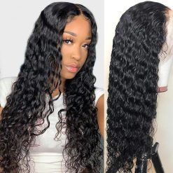 Water Wave 5x5 Lace Closure Wig