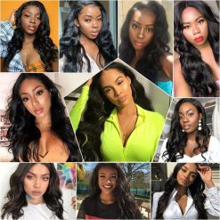 Body Wave Glueless Lace Front Wigs 13x4 Lace Front Wig With Baby Hair Pre-plucked Virgin Human Hair Wigs 9 Body Wave Glueless Lace Front Wigs