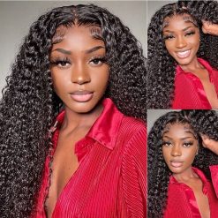 Curly HD Lace Front Wigs