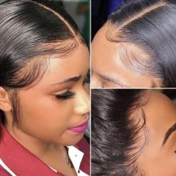 Straight Glueless Human Hair Wigs