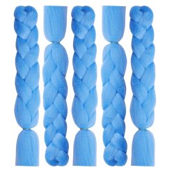 Light Blue Braiding Hair