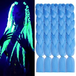 Light Blue Braiding Hair