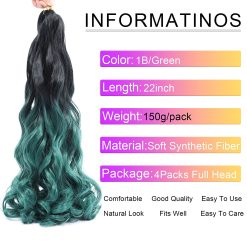 French Curly Braiding Hair
