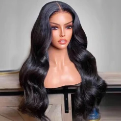 Upgrade Pre-cut Lace Body Wave Wear & Go Glueless Wigs Pre-bleached Knots Clean Melted Hairline 180% Density 5×5 HD Lace Closure Wig 23 Body-Wave-Wear-&-Go-Glueless-Wigs-12