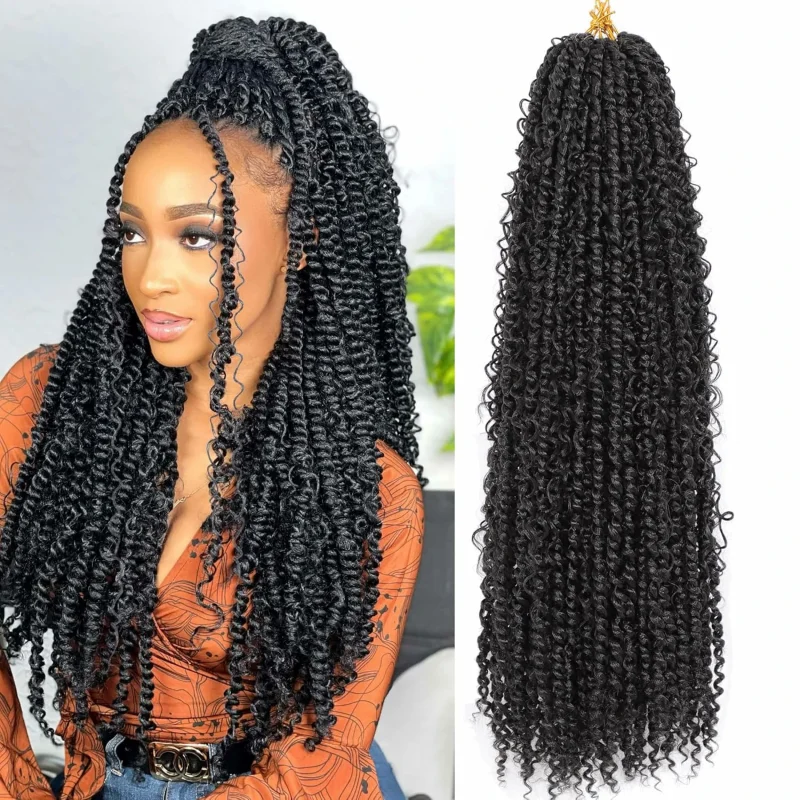 An Analytical Study on Twists vs Braids: Determining the Best Option for Different Hair Types 2 Boho Style Passion Twist Hair
