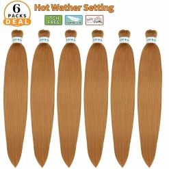 Ms Aloe Blonde Braiding Hair