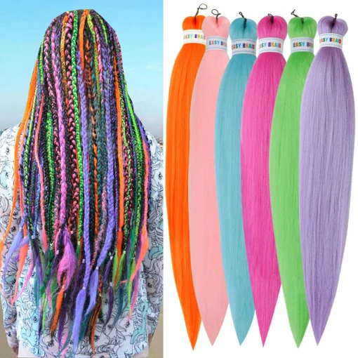 ms aloe Colorful Braiding Hair