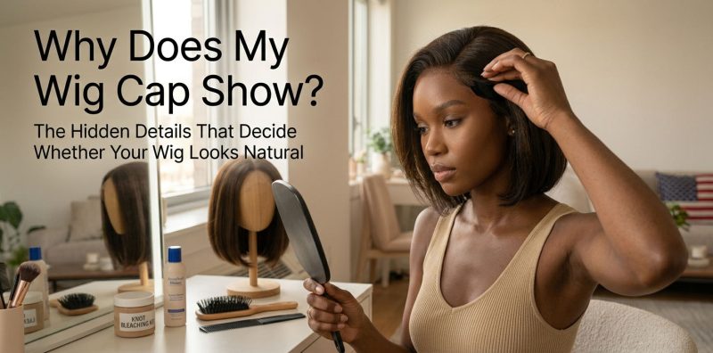 Why Does My Wig Cap Show? The Hidden Reasons Your Wig Doesn’t Look Natural 1 Why Does My Wig Cap Show? The Hidden Reasons Your Wig Doesn’t Look Natural