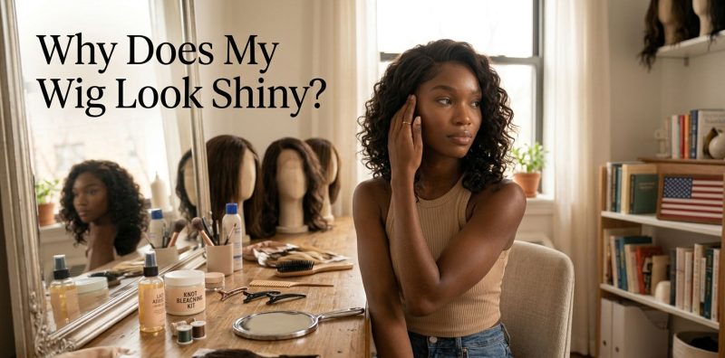 Why Does My Wig Look Shiny? The Real Reasons Your Wig Looks Artificial and How to Make It Blend Naturally 1 Why Does My Wig Look Shiny? The Real Reasons Your Wig Looks Artificial and How to Make It Blend Naturally