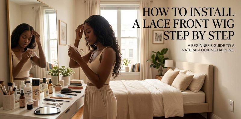 How to Install a Lace Front Wig Step by Step: A Beginner-Friendly Guide for a Natural Hairline 1 How to Install a Lace Front Wig Step by Step A Beginner-Friendly Guide for a Natural Hairline