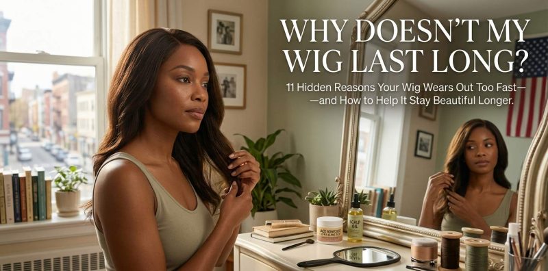 Why Doesn't My Wig Last Long? 11 Reasons Your Wig Wears Out Too Fast—and How to Make It Last Longer 1 Why Doesn't My Wig Last Long 11 Reasons Your Wig Wears Out Too Fast—and How to Make It Last Longer
